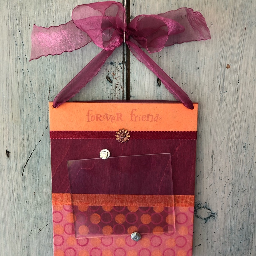 “Forever Friends” frame for your BFF, hand crafted by A.I. Paper Designs - Picture 2 of 9